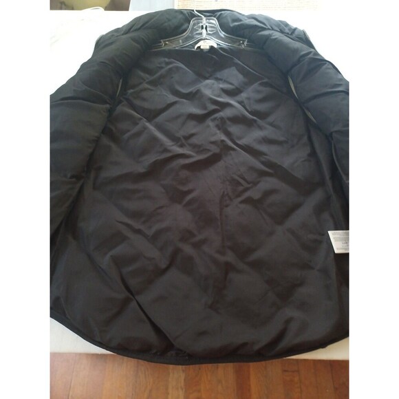 Woolrich black quilted puffer vest womens S zipper pockets down filled classic - Picture 6 of 10